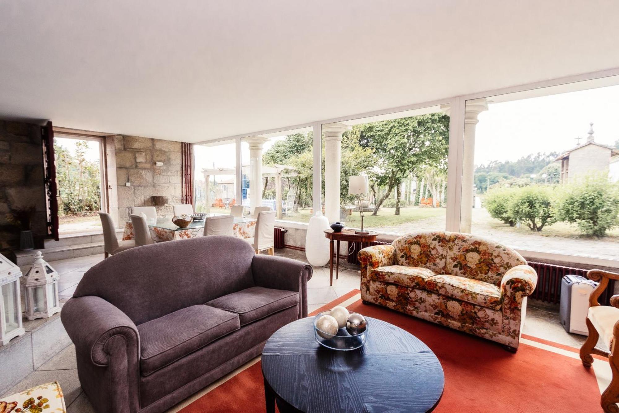 Vila Casa Grande De Cornide Santiago De Compostela Teo Exteriér fotografie