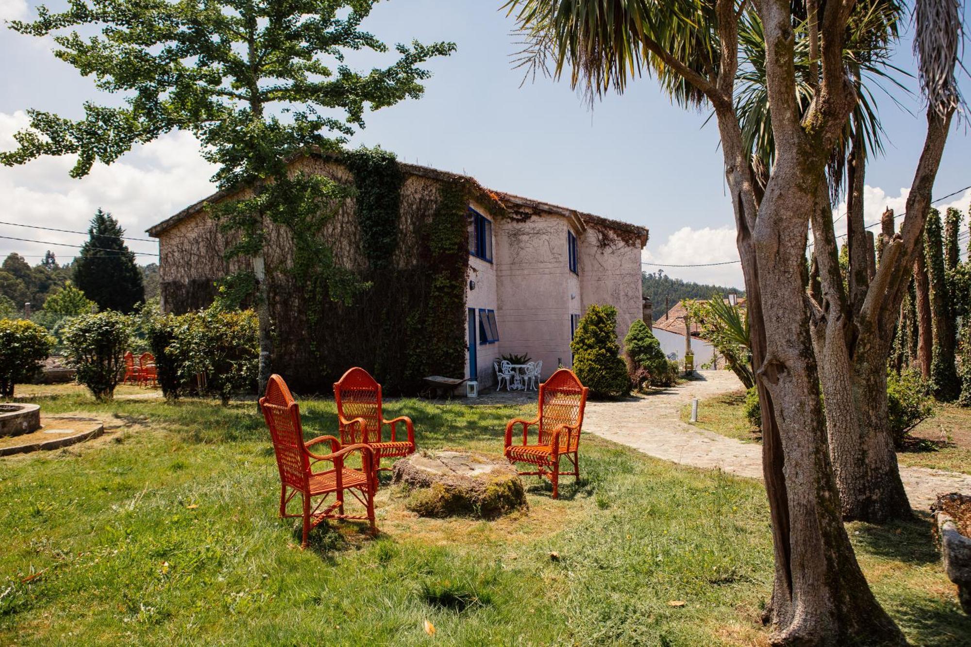 Vila Casa Grande De Cornide Santiago De Compostela Teo Exteriér fotografie