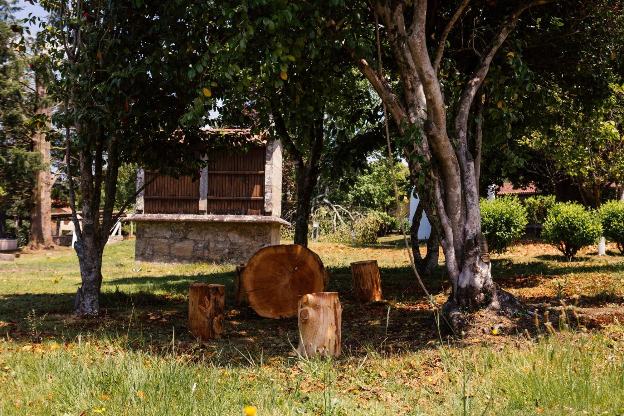 Vila Casa Grande De Cornide Santiago De Compostela Teo Exteriér fotografie