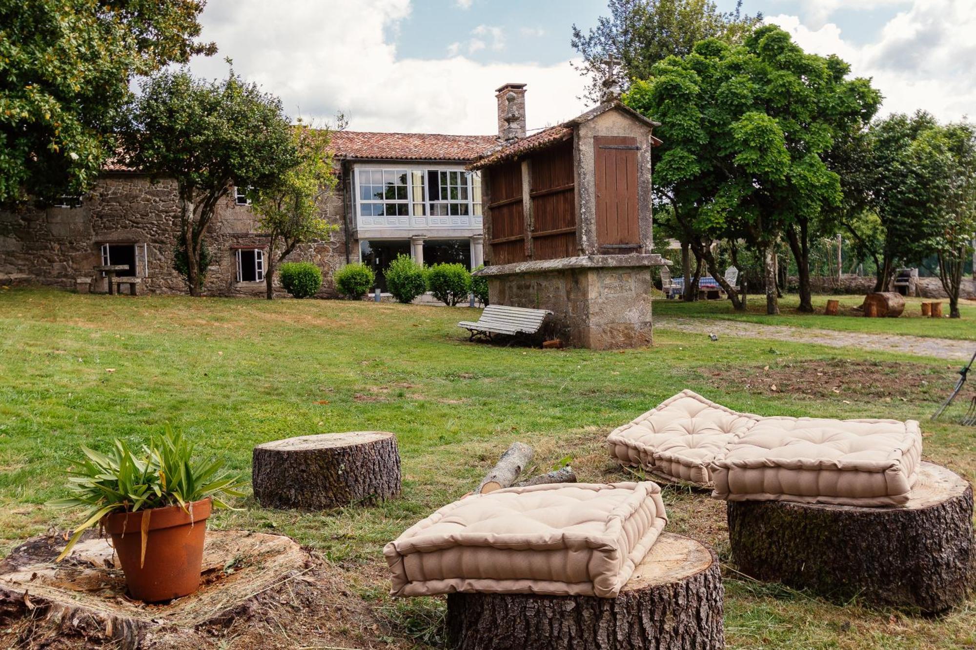 Vila Casa Grande De Cornide Santiago De Compostela Teo Exteriér fotografie